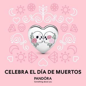 Pandora Mexico Exclusive Day of the Dead Charm Pandora Mexico Exclusive Day of the Dead Charm